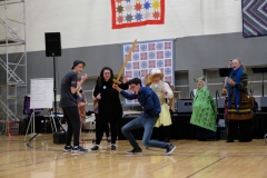 Mummers Play action